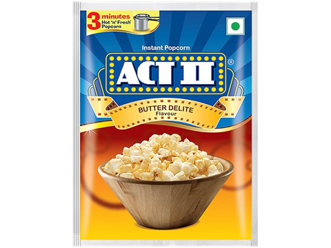 ACT II Butter Delite Instant Popcorn, 70 g