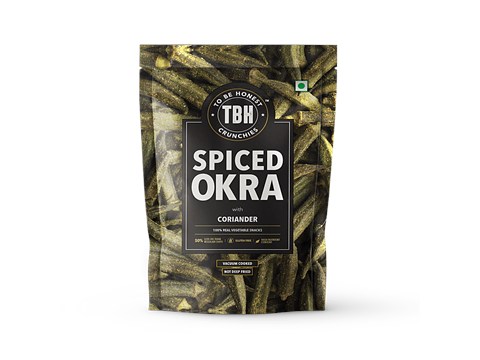 To Be Honest Spiced Okra With Coriander, 70 g