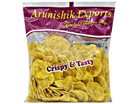 Arunishik Nendharam Chips - Salt, Crispy & Crunchy, 200 g