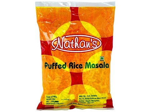 Nathan's Puffed Rice Masala, 100 g