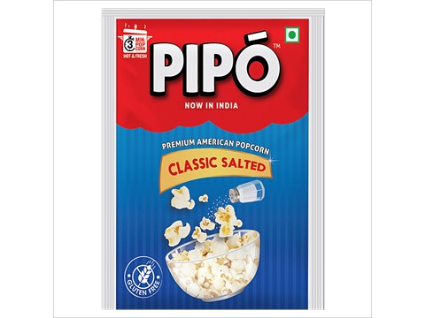 Pipo Premium American Popcorn - Classic Salted, 40 g