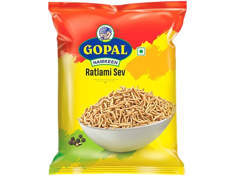 Gopal Namkeen Ratlami Sev, 250 g
