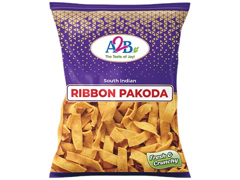 A2B Ribbon Pakoda - South Indian Snack, Fresh & Crunchy, 200 g