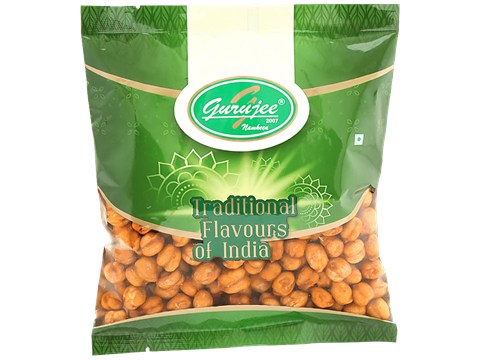 Gurujee Namkeen Masala Kabuli Chana - Rich, Crispy, Ready To Eat Savouries, No Preservatives, 150 g