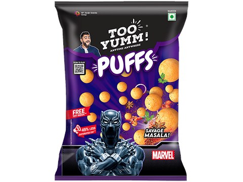 Too Yumm! Puffs - Savage Masala, 75 g