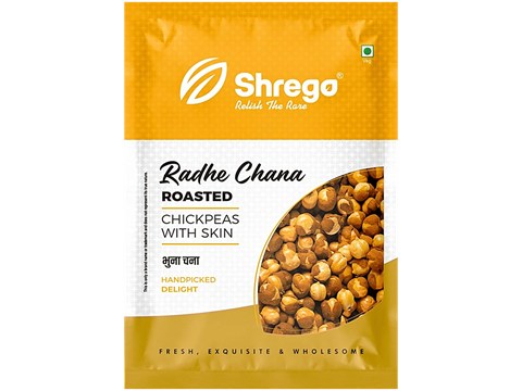 Shrego Radhe Chana Roasted Chickpeas With Skin, 360 g
