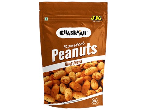 JK Chaskaah Roasted Hing Jeera Peanuts, 140 g