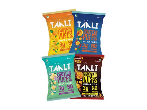 Taali Assorted Protein Puffs, 84 g