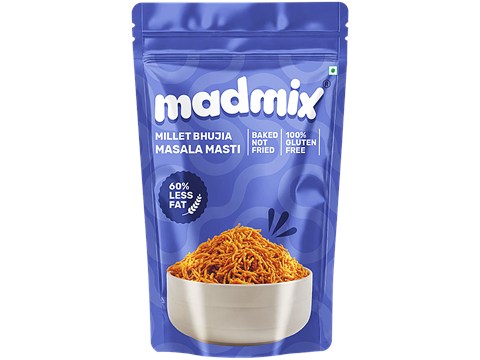Madmix Masala Masti Jowar Bhujia, 125 g