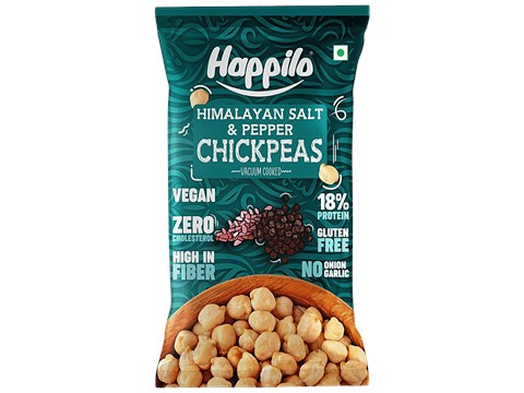 Happilo Himalayan Salt & Pepper Chickpeas, 20 g