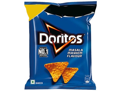 Doritos Nacho Chips - Masala Mayhem Flavour, Crunchy, 23 g