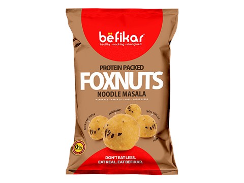 Befikar Protein Packed Foxnuts - Noodle Masala, 60 g