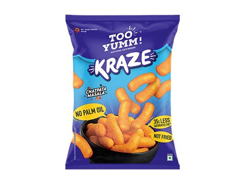 Too Yumm! Kraze Chatpata Masala Puffs Snacks, 50 g