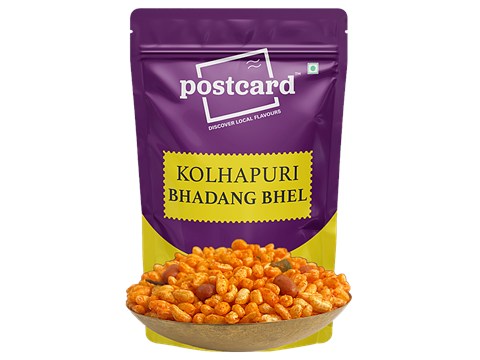 Postcard Kolhapuri Bhadang Bhel - Mild Spicy, Super Crunchy, 60 g
