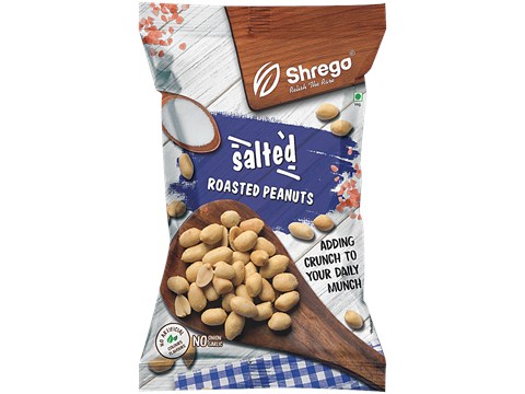 Shrego Salted Roasted Peanuts, 160 g