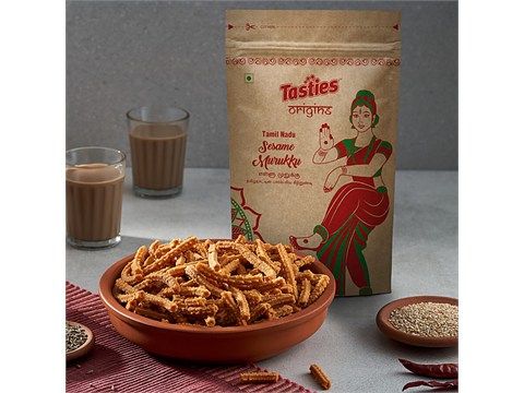 Tasties Origins Sesame Murukku, 150 g