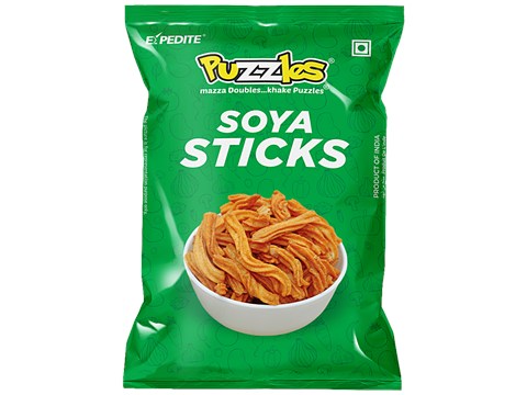 Puzzles  Soya Sticks Namkeen, 150 g