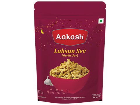 Aakash Lahsun Sev Namkeen, 900 g