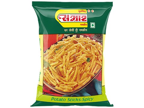 Samrat Namkeen Farari Chevda-Tikha - Potato Sticks - Spicy, 200 g