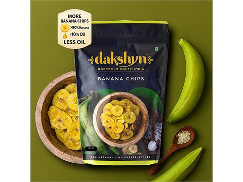Dakshyn Kerala Banana Chips, 180 g