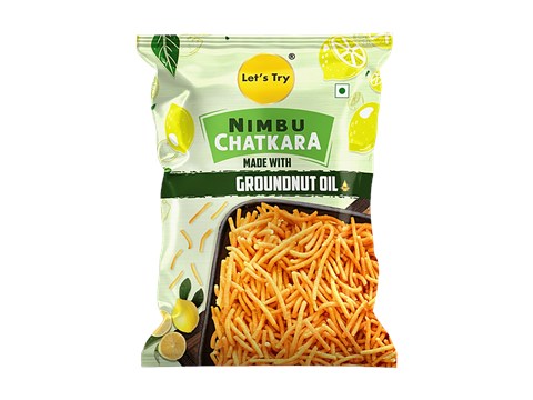 Let's Try Nimbu Chatkara Bhujia, 160 g