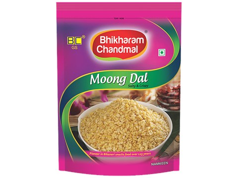 Bhikharam Chandmal Namkeen - Moong Dal, 400 g