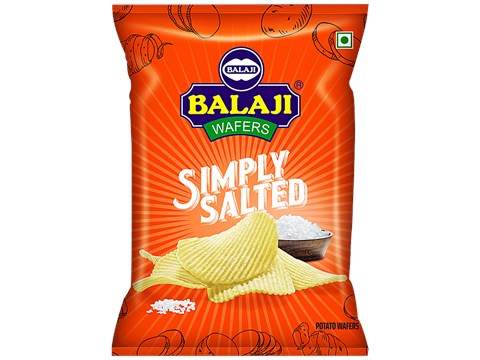 Balaji Simply Salted Wafers, 30 g