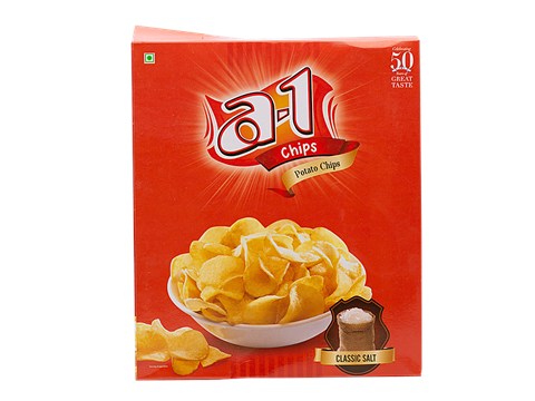 A-1 Chips Potato Chips - Classic Salt, 200 g