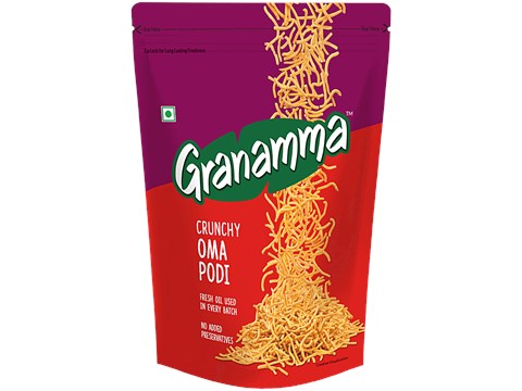 Granamma Crunchy Oma Podi, 125 g