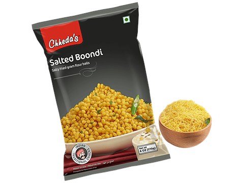 Chhedas Salted Boondi - Salty Fried, 170 g
