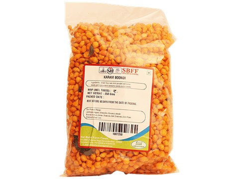 Sai Balaji Farm Fresh Karam Boondi, 250 g