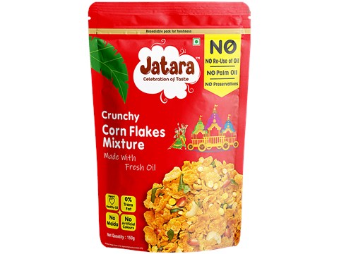 Jatara Corn Flakes Mixture, 150 g