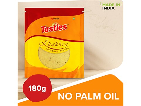 Tasties Methi Khakhra - Whole Wheat, 180 g