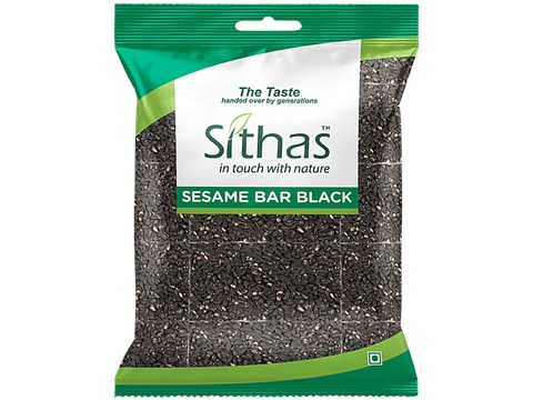 Sithas Sesame Bar Black, 100 g