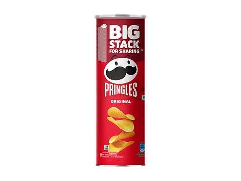 Pringles Original Potato Crisps, 141 g