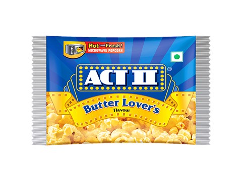 ACT II Butter Lover's Microwave Popcorn - Big Pack, 99 g