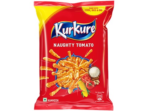 Kurkure Naughty Tomato Chips, 68 g