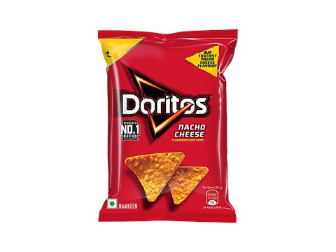 Doritos Nacho Cheese Flavour Nacho Chips, 60 g