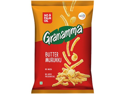 Granamma Crunchy Butter Murukku, 120 g