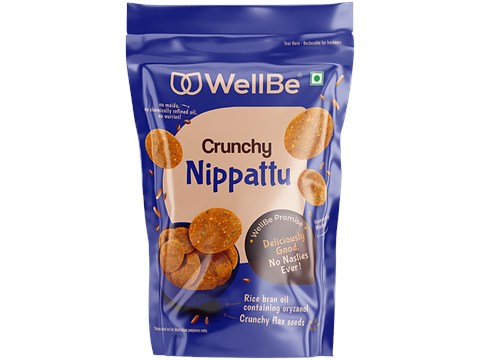WellBe Crunchy Nippattu, 120 g