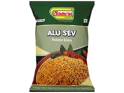 Samrat Namkeen Alu Sev Namkeen Potato Slims, 40 g