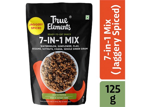 True Elements Jaggery Spiced 7-In-1 Mix, 125 g