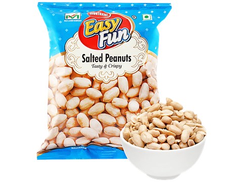 Easy Fun Salted Peanuts, 80 g