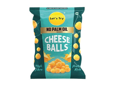 Let's Try Cheese Balls, 64 g