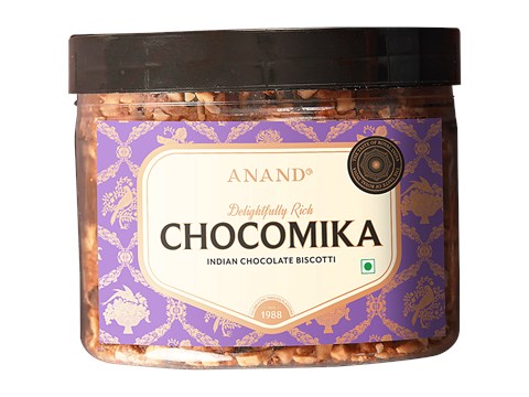 Anand Sweets Chocomika - Indian Chocolate Biscotti, 225 g
