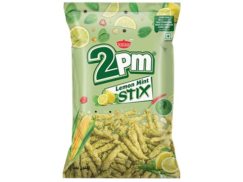2PM Snacks Lemon Mint Stix, 80 g