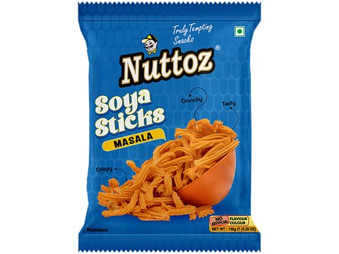 Nuttoz Masala Soya Sticks, 150 g