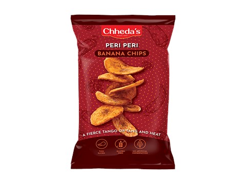 Chhedas Peri Peri Banana Chips, 90 g