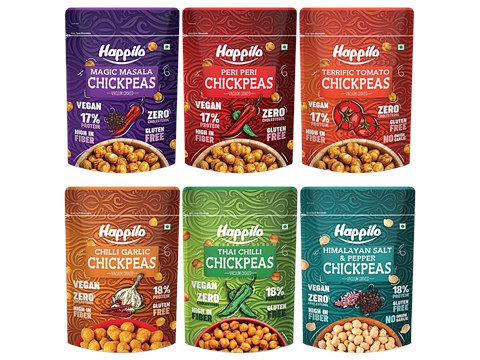 Happilo Chickpeas - Assorted, 110 g
