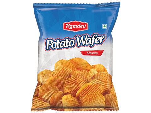 Ramdev Potato Wafer - Masala, 34 g